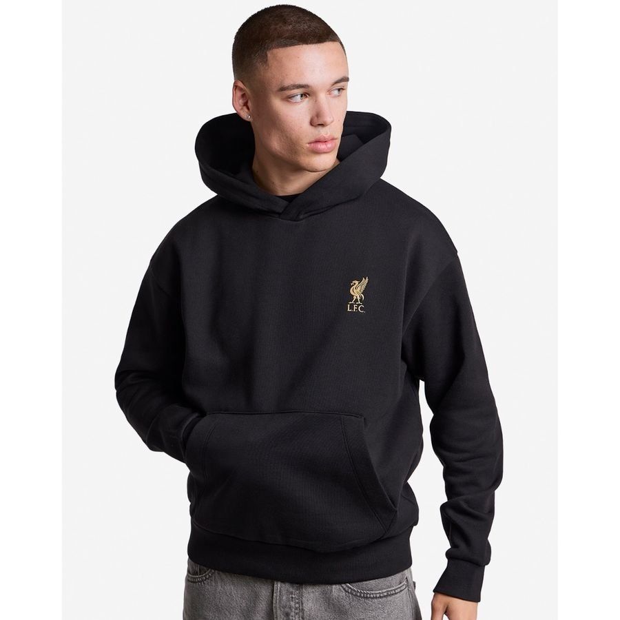 Liverpool Hoodie Champions Trophy - Black/Gold - Men's-SoccerKits Hub | Buy Soccer Jerseys Online